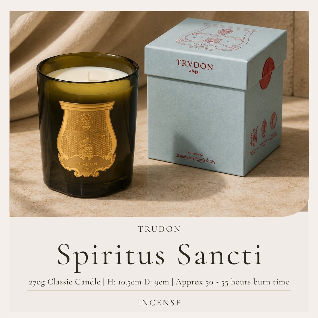 Trudon Spiritus Sancti Classic Candle | 270g | Incense - Suzie Anderson Home