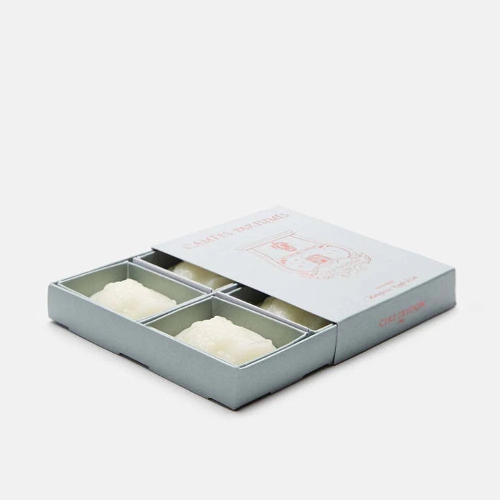 Trudon Gabriel Scented Cameos | 4 Pack | Gourmand Chimney Fire