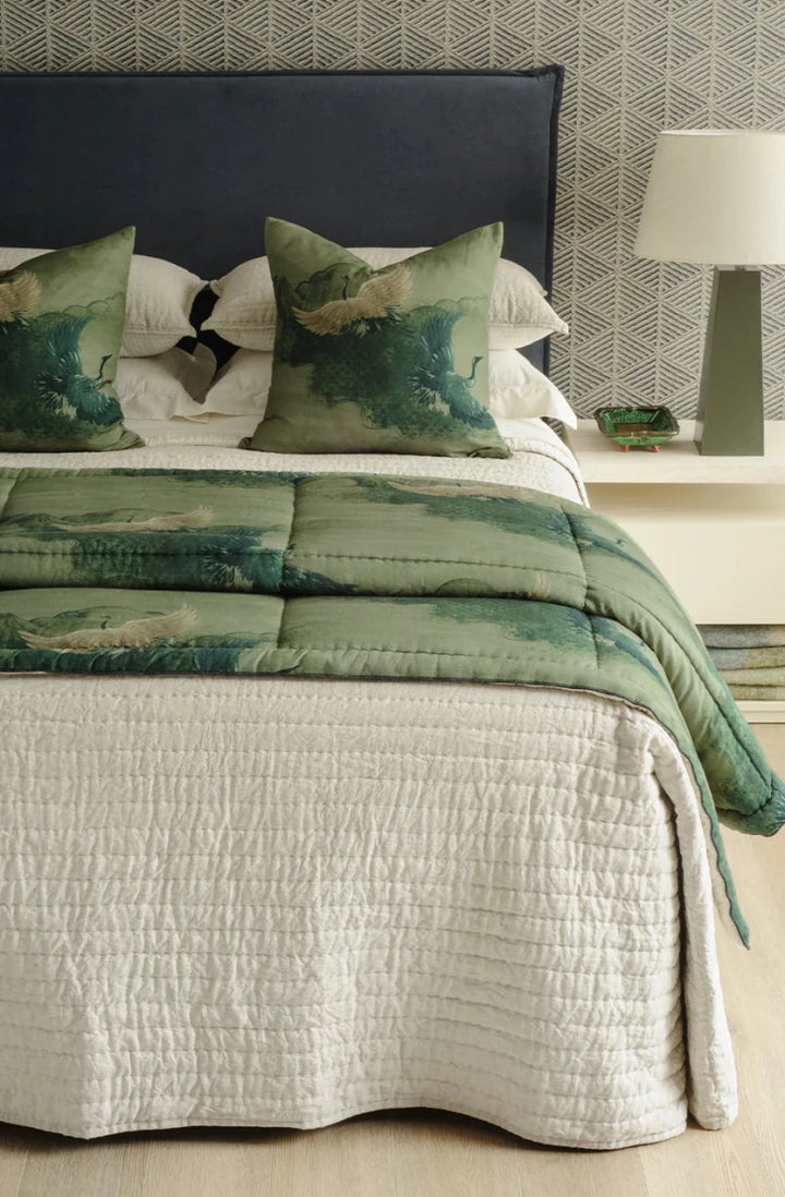 Tsuru Comforter | 200 x 200cm | Spruce - Suzie Anderson Home