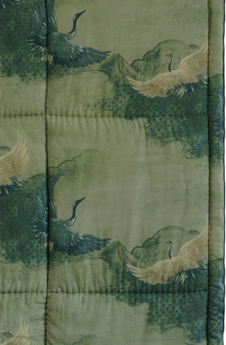 Tsuru Comforter | 200 x 200cm | Spruce - Suzie Anderson Home