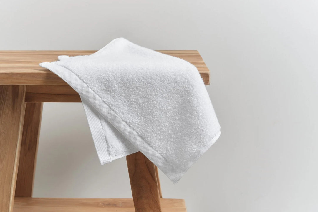 Bemboka Turkish Face Washer | White