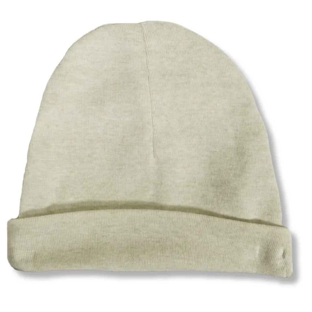 Undyed Organic Cotton Beanie | Sage 000 - Suzie Anderson Home