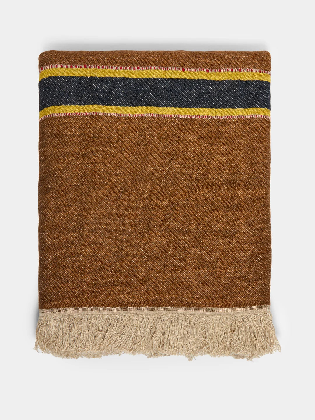 Belgian Libeco Linen Guest Towel | Camp Stripe