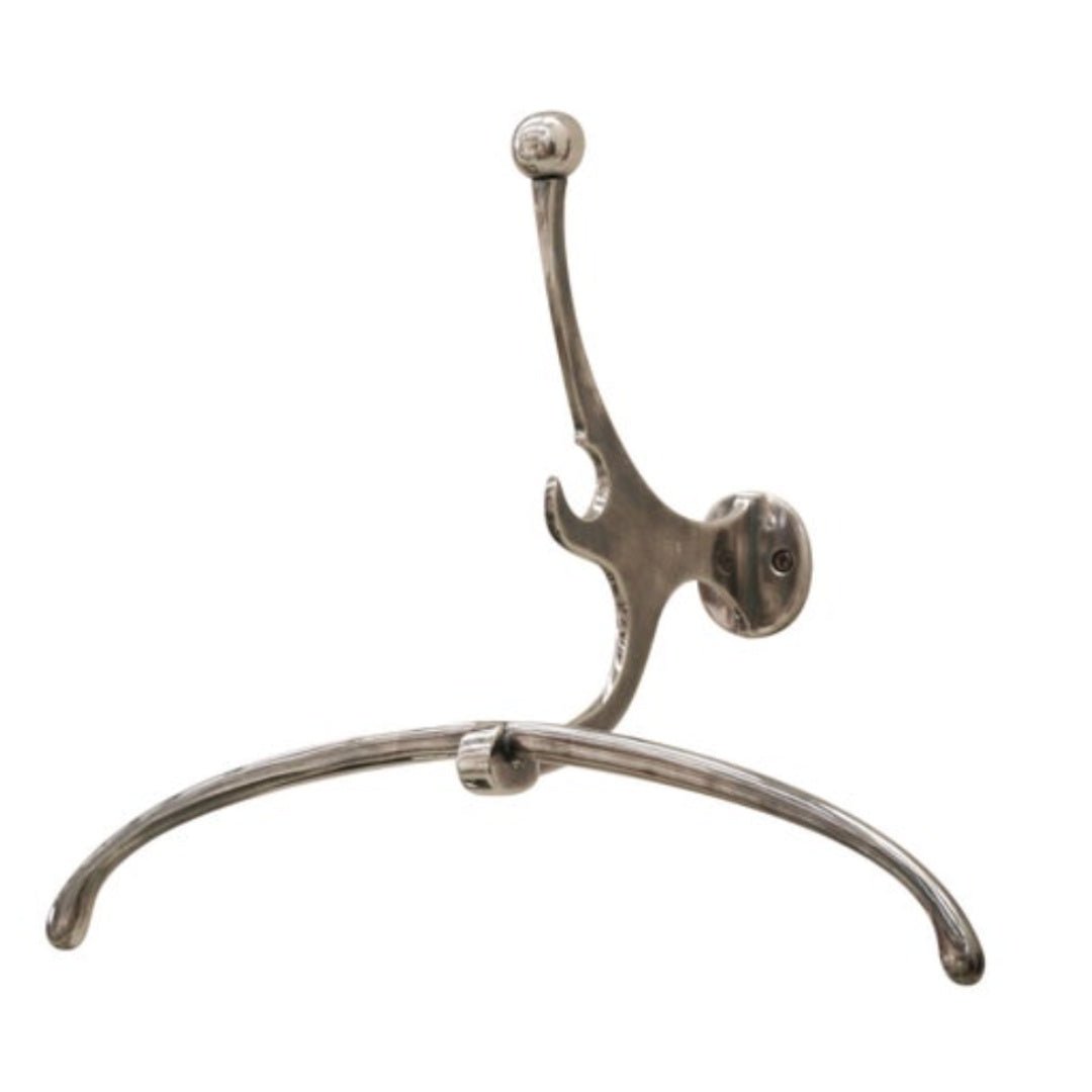 Valet | Brass | Wall Mounted | Silver Finish - Suzie Anderson Home