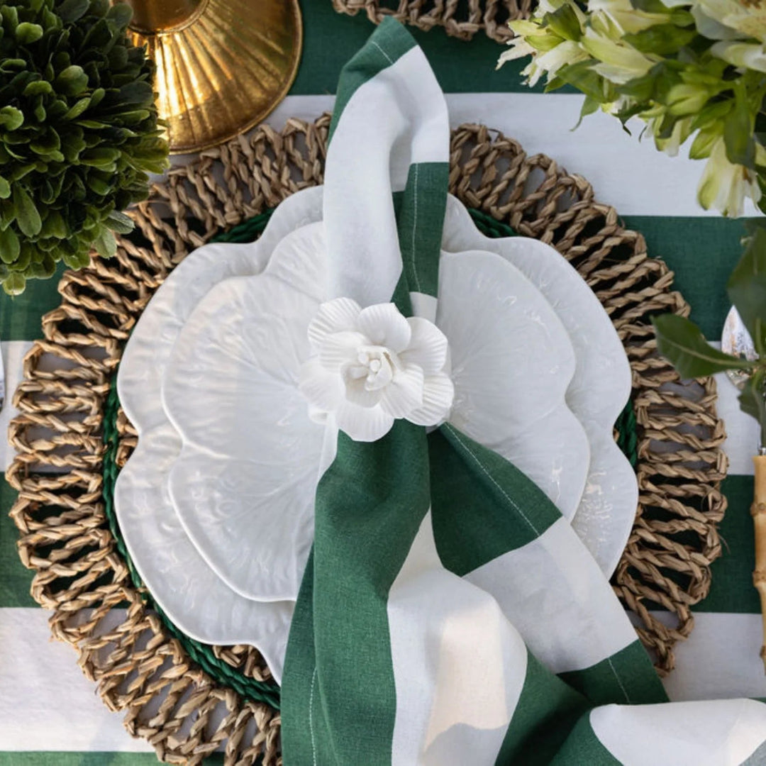 Verdant Green Stripe Napkins | SET OF 4 - Suzie Anderson Home