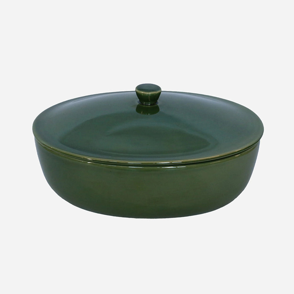 Verde Green Ceramic Casserole Dish 1.5L - Suzie Anderson Home
