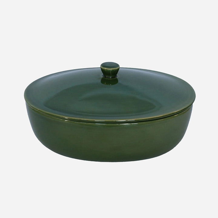 Verde Green Ceramic Casserole Dish 1.5L - Suzie Anderson Home