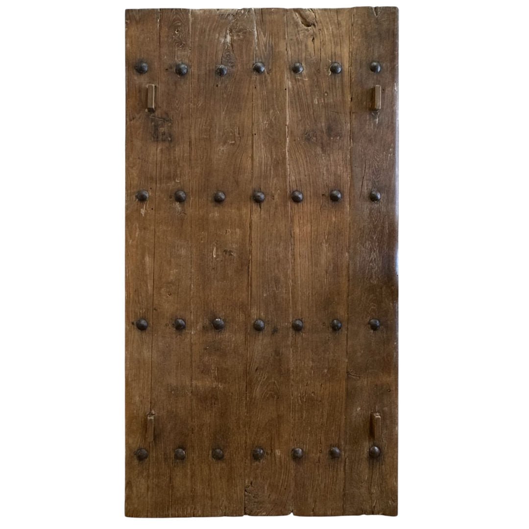 Vintage Indian Coffee Table | Reclaimed Studded Old Door | W172 x D95 x H44cm - Suzie Anderson Home