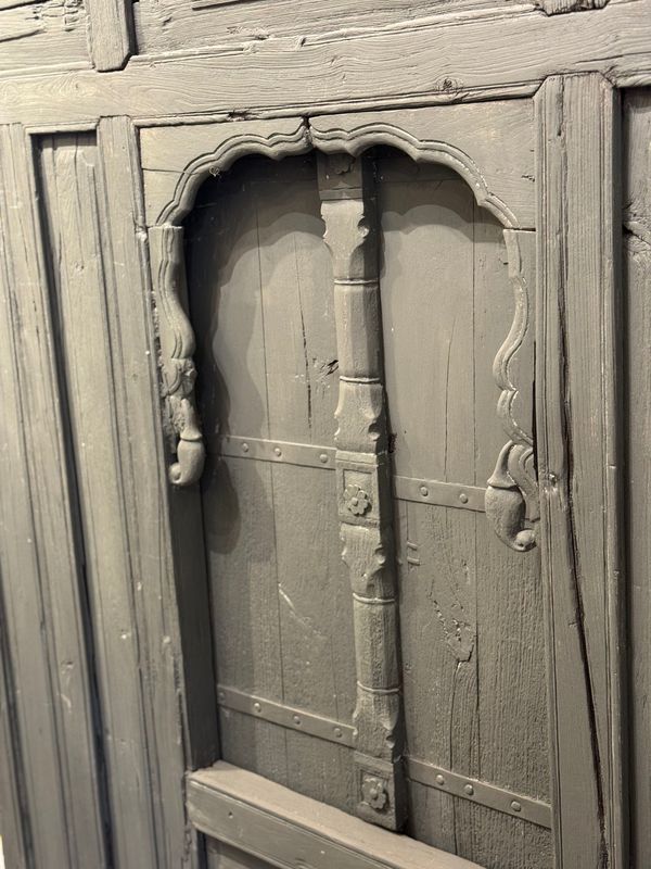 Vintage Indian Teak Door &amp; Window Frame Set (Bowral) - Suzie Anderson Home