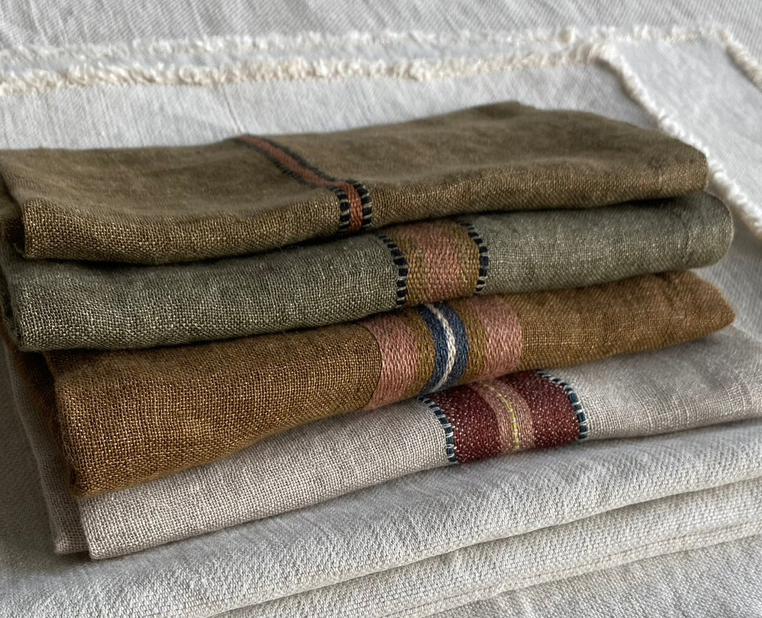 Virginia Libeco Linen Napkins | PACK OF 8 - Suzie Anderson Home