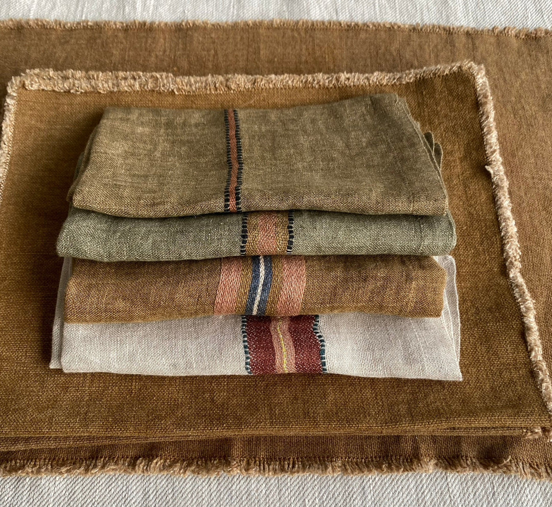 Virginia Libeco Linen Napkins | PACK OF 8 - Suzie Anderson Home