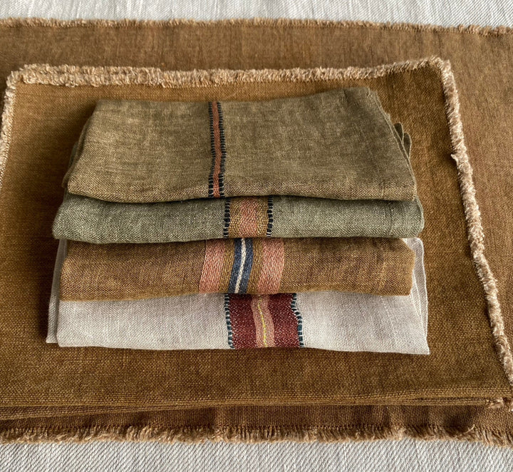 Virginia Libeco Linen Napkins | PACK OF 8 - Suzie Anderson Home