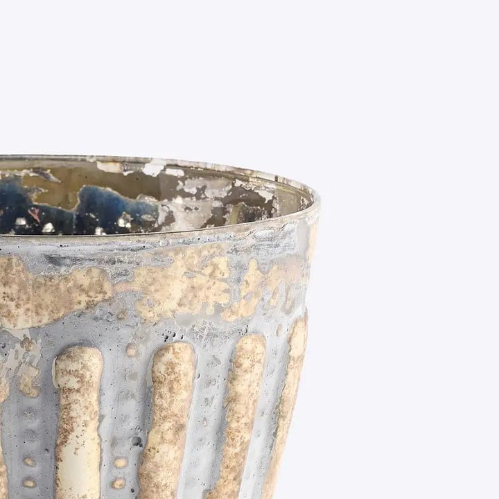 Vivaldi Mercury Glass Votive Holder | Medium - Suzie Anderson Home