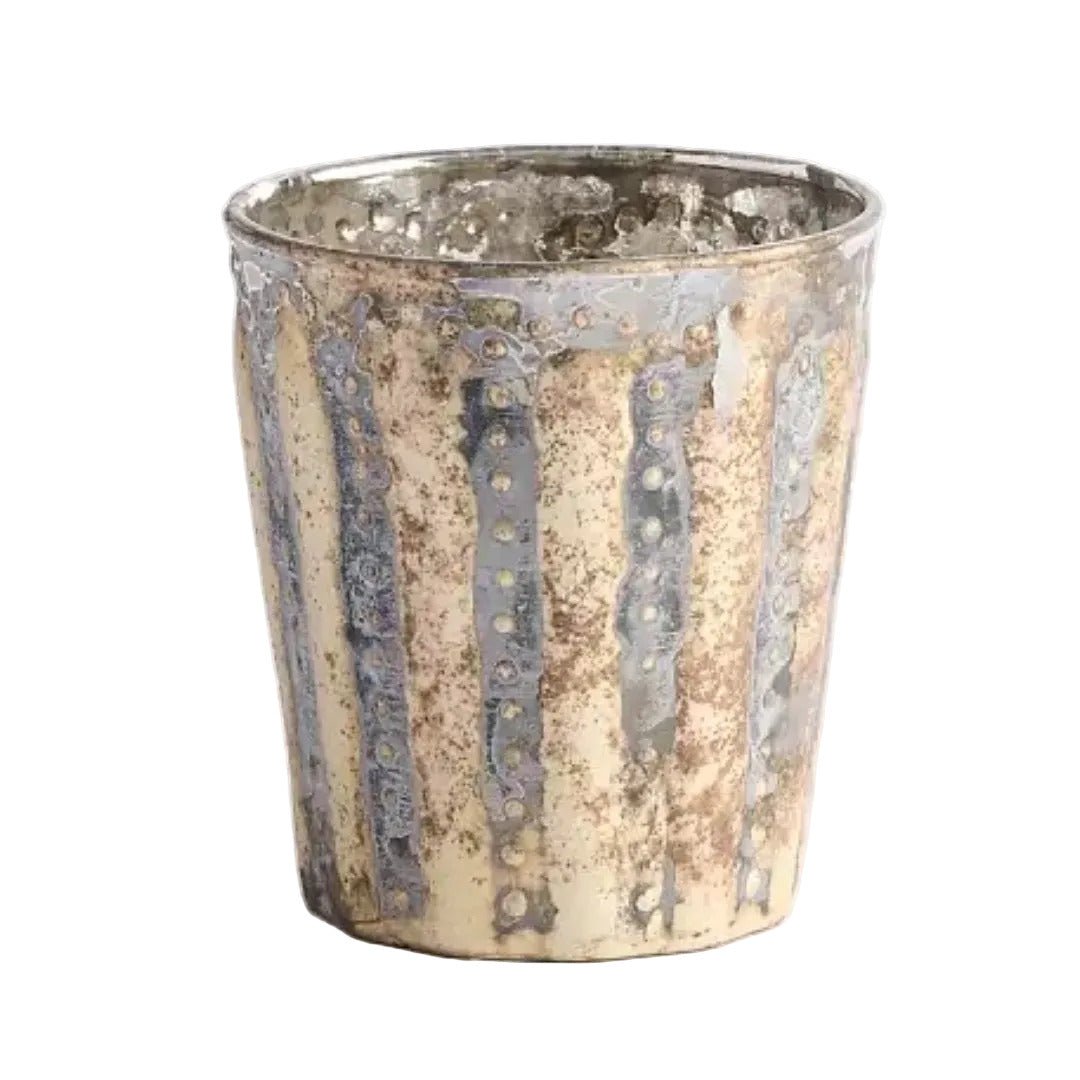 Vivaldi Mercury Glass Votive Holder | Medium - Suzie Anderson Home