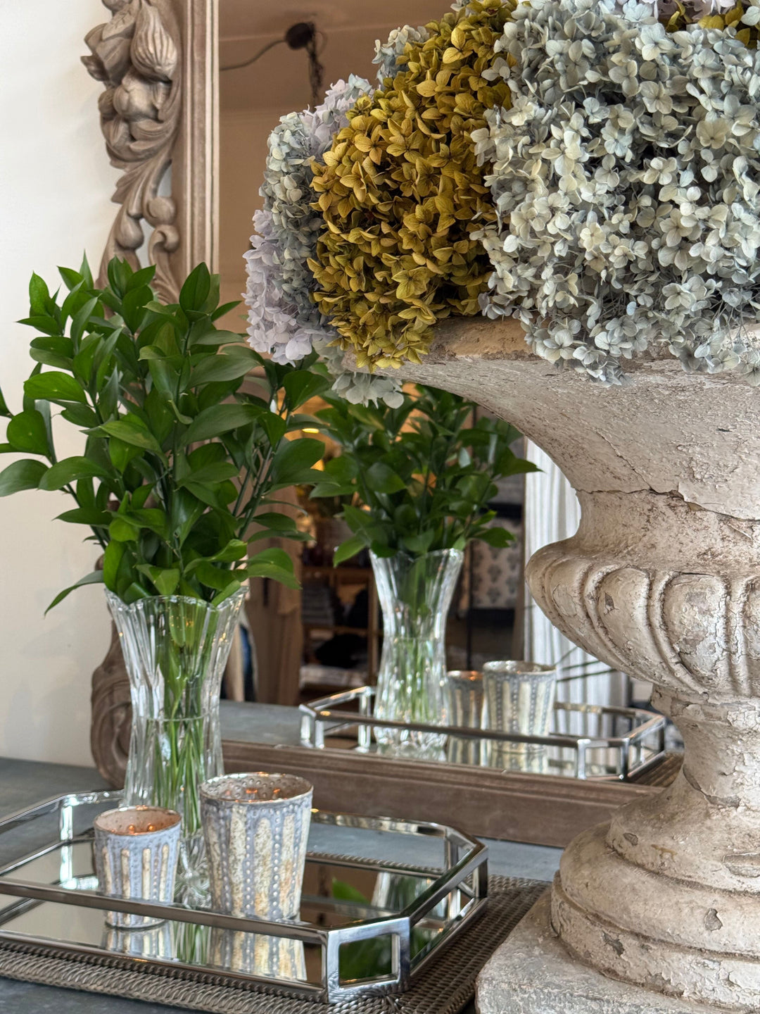 Vivaldi Mercury Glass Votive Holder | Medium - Suzie Anderson Home