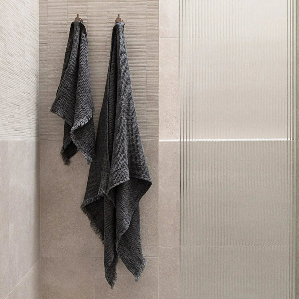 Waffle Hand Towel | Tempest - Suzie Anderson Home
