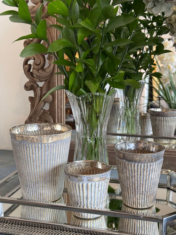 Wagner Mercury Glass Votive Holder | Large - Suzie Anderson Home