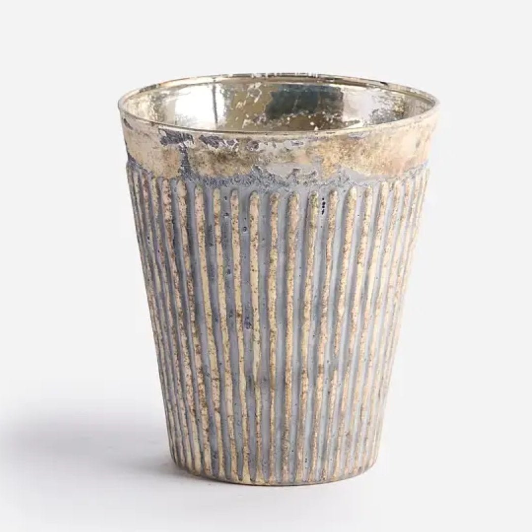 Wagner Mercury Glass Votive Holder | Medium - Suzie Anderson Home