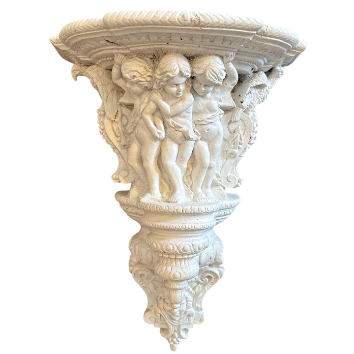 French Plaster Decorative Wall Applique | Les Puces