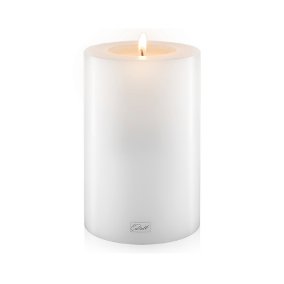 White Pillar Candleholder | 12cm Diameter *NA - Suzie Anderson Home