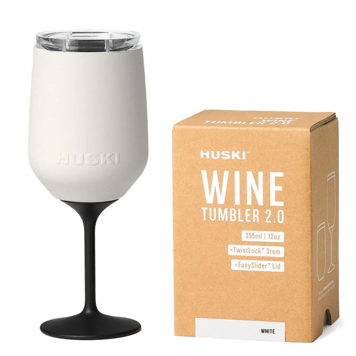 Huski | Wine Tumbler 2.0 | White
