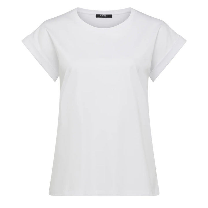 Cable | Pima Tee | White
