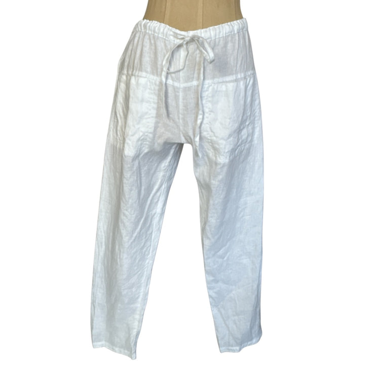 Frockk | Jessie Pant Linen | White