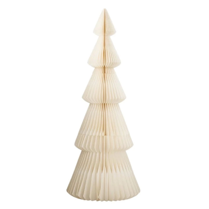 Evergreen Standing Paper Tree | Off-White | 160cm