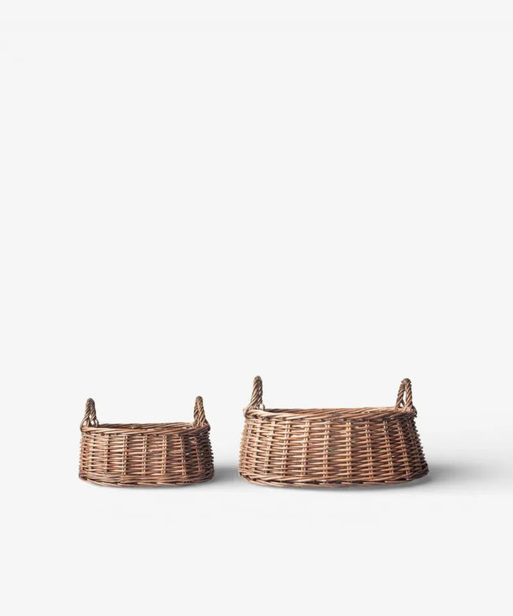 Willow River Round Low Basket - Suzie Anderson Home