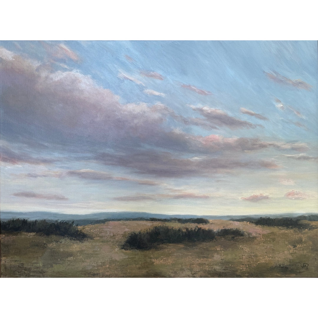 Winter's Day | Jeannie Dolan | Acrylic on Linen, Oak Framed | 105 x 79cm-Suzie Anderson Home