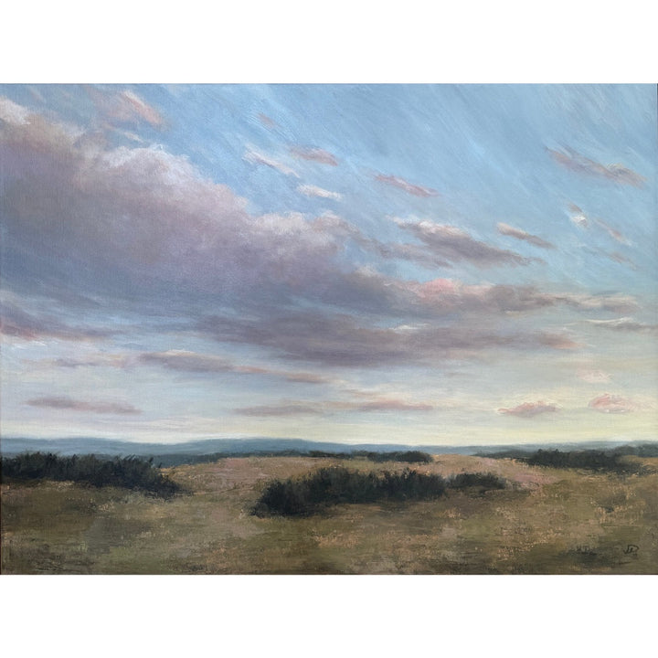 Winter's Day | Jeannie Dolan | Acrylic on Linen, Oak Framed | 105 x 79cm-Suzie Anderson Home