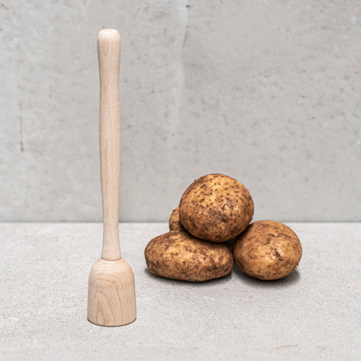 Wooden Food Masher | Sustainable Kitchen Tool - Suzie Anderson Home