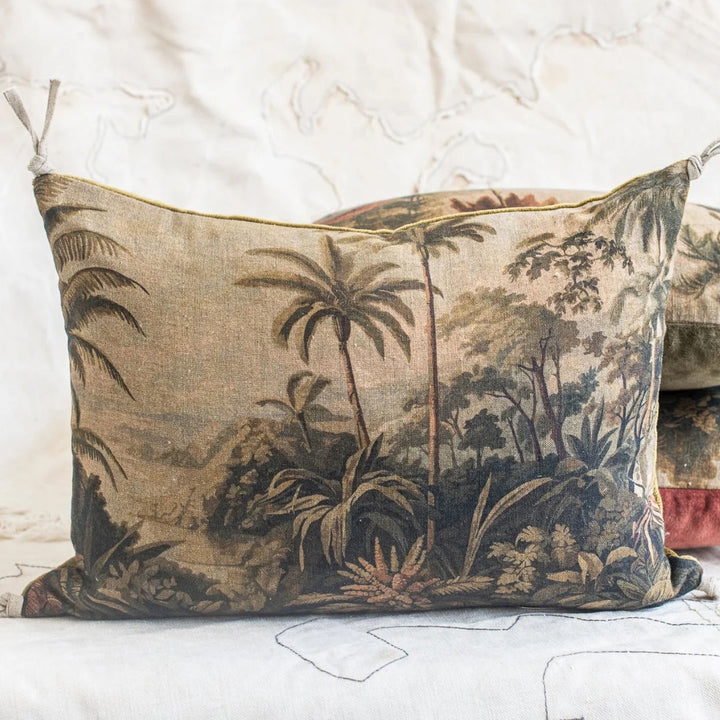 Namrana Cushion & Insert | 25 x 35cm | Olive