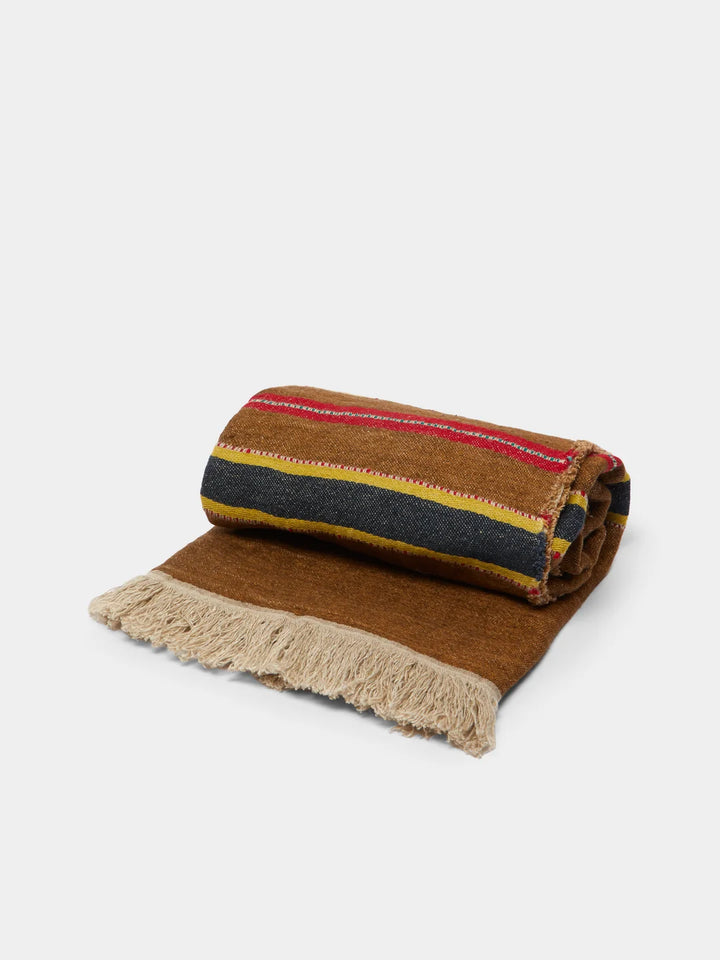 Belgian Libeco Linen Guest Towel | Camp Stripe