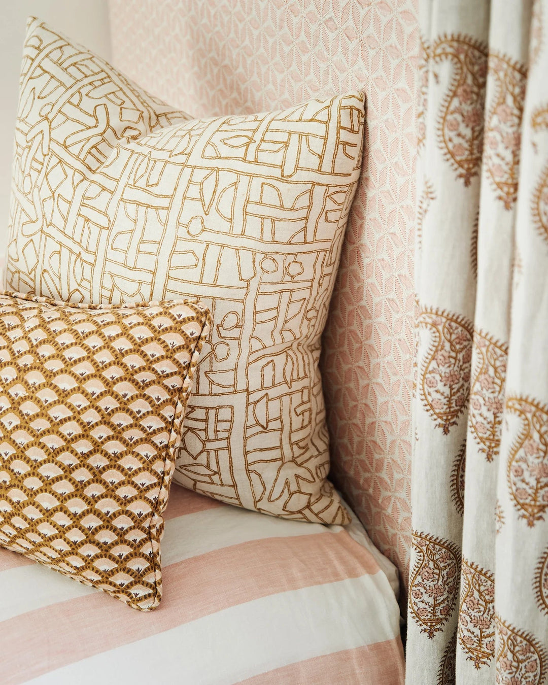 Zaire Tobacco Cushion & Insert | 50x50cm - Suzie Anderson Home