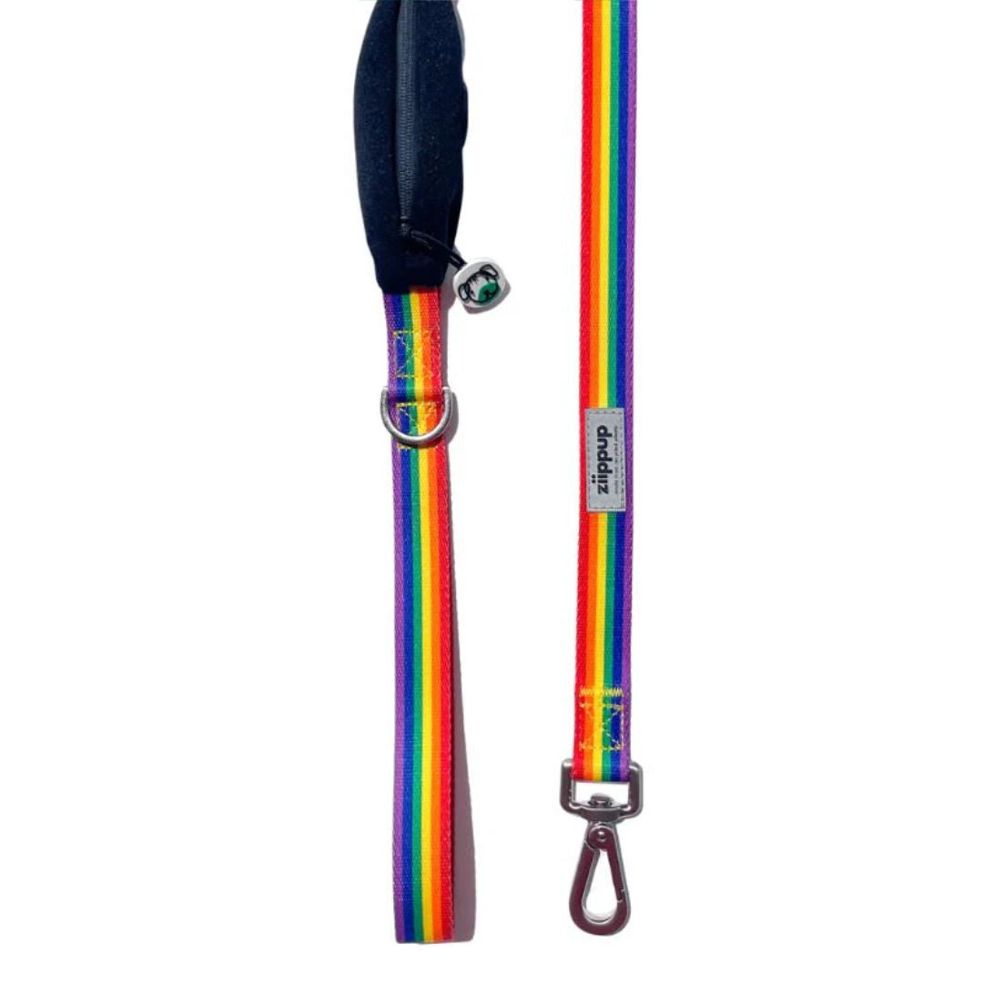 Ziippup | Rainbow Dog Lead with Built in Pocket (BOWRAL) - Suzie Anderson Home
